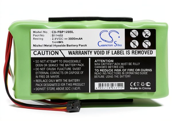 Fluke Banshee 4.8V 3Ah Ni-MH Battery High Capacity Replacement-0