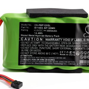 BatteryJack Banshee 4.8V 3Ah Ni-MH Battery for Fluke Oscilloscopes-0
