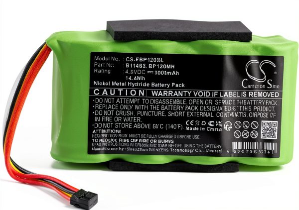 BatteryJack Banshee 4.8V 3Ah Ni-MH Battery for Fluke Oscilloscopes-0