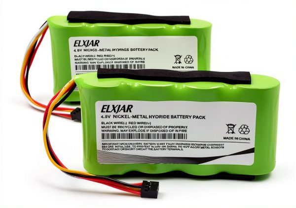 elxjar 4.8V 3500mAh Ni-MH Rechargeable Battery Pack for Fluke-0