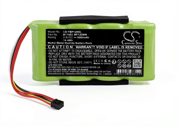 BatteryJack Banshee 4.8V 3Ah Ni-MH Battery for Fluke Oscilloscopes-1