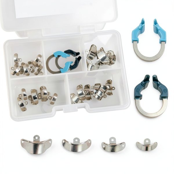 Orthodontic Matrix Kit Kouyot with 100 Straps and R6 1.0 Fixture-3