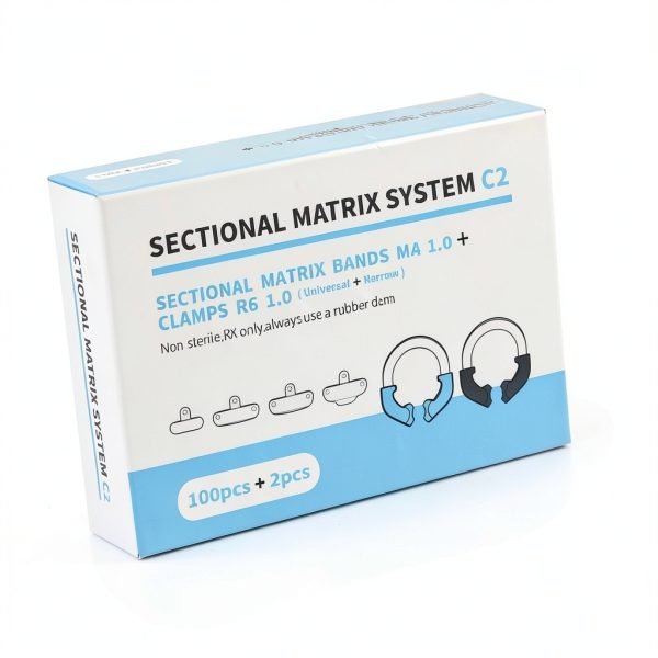 Orthodontic Matrix Kit Kouyot with 100 Straps and R6 1.0 Fixture-6