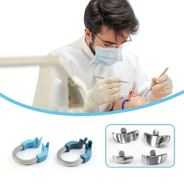 Orthodontic Matrix Kit Kouyot with 100 Straps and R6 1.0 Fixture-4