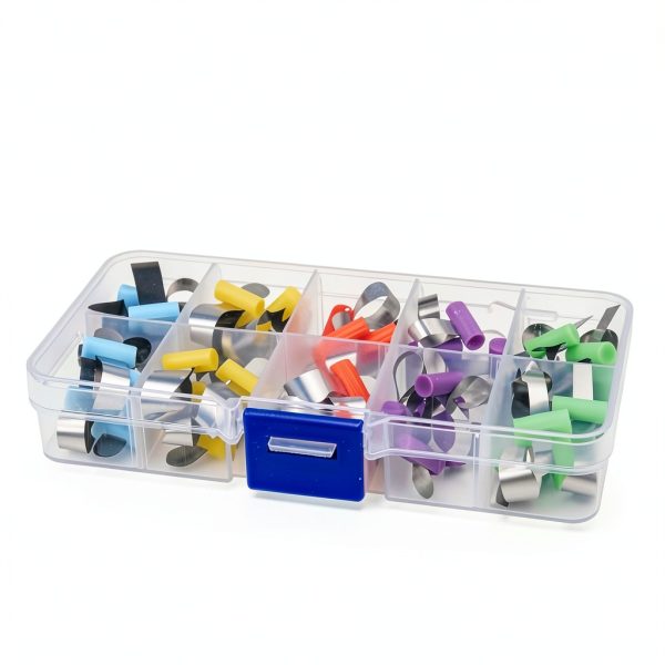 Dental Metal Matrix Bands Vocadok Orthodontic 50pcs Multicolor-3